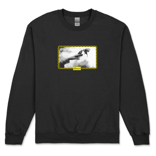 Eternal Sweater Birds Black [Size: Mens Large]