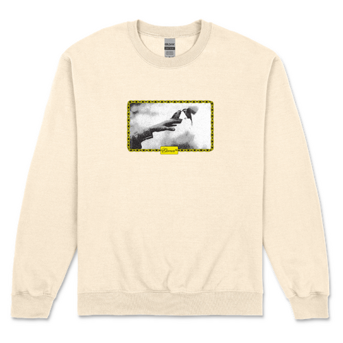 Eternal Sweater Birds Sand [Size: Mens Medium]