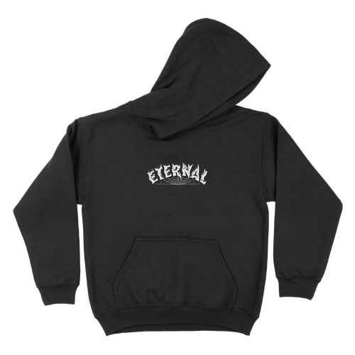 Eternal Youth Hoodie Barbed Wire Black [Size: Youth 12] [Colour: Black]