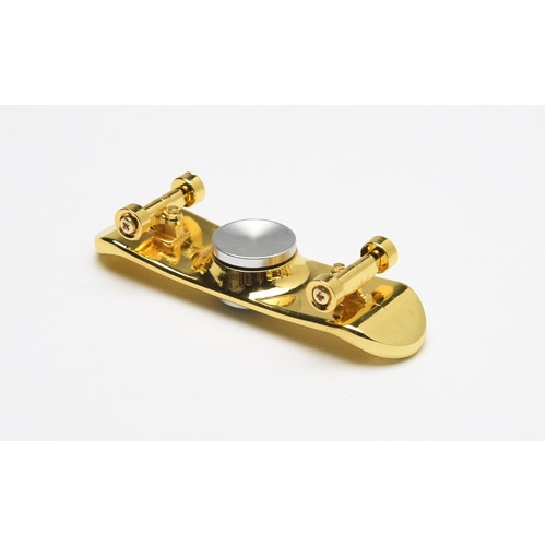 Fidget Spinner Skateboard Gold