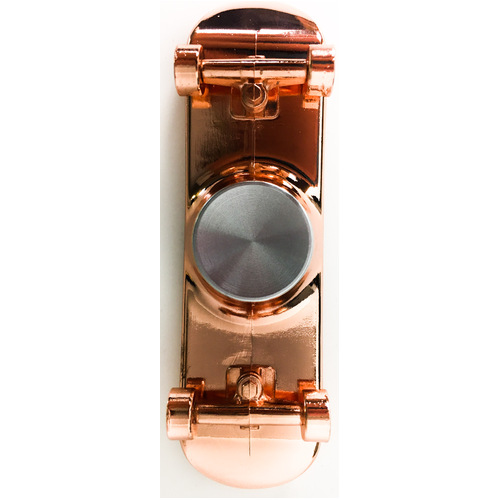 Fidget Spinner Skateboard Bronze