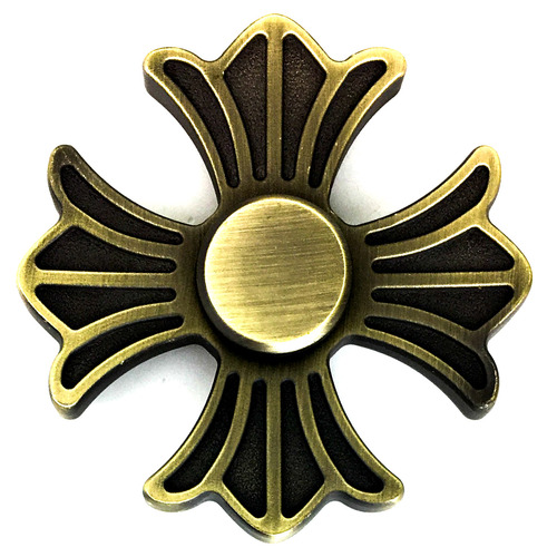 Fidget Spinner Metal Cross