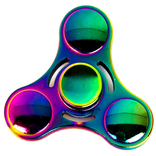 Fidget Spinner Neo Chrome Three Bubble
