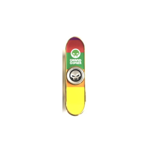 Fidget Spinner Skateboard Red/Green/Orange/Yellow