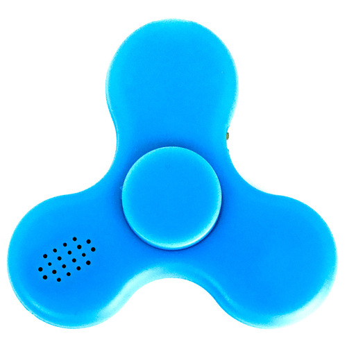 Fidget Spinner LED Bluetooth Speaker Blue