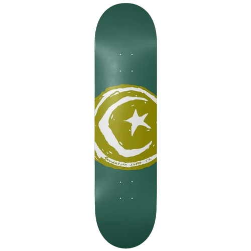 Foundation Deck 8.25 Star & Moon Green