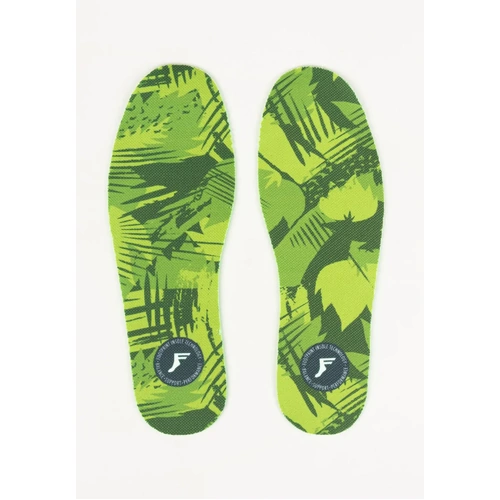 FP Insoles King Foam Flat Low 3mm Green Camo [Size: US 5-10.5] [Colour: Green]