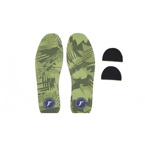 Footprint Insoles Yellow Camo 3mm [Size: Mens US 9-9.5 / UK 8-8.5]