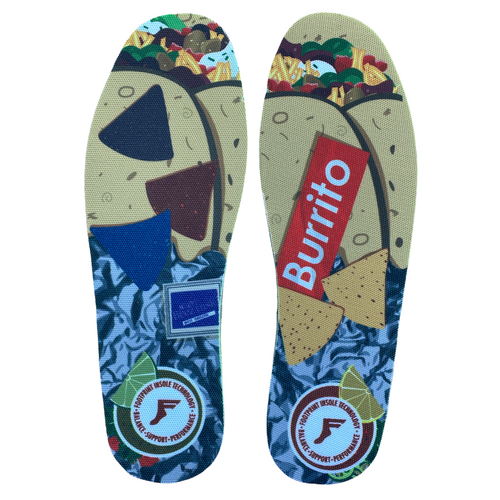 Footprint Insoles 5mm Brezinski Burrito [Size: Mens US 4-4.5 / UK 3-3.5]