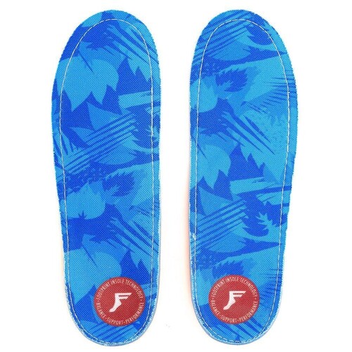 FP Orthotic Low Insoles Blue Camo [Size: US 6-6.5]
