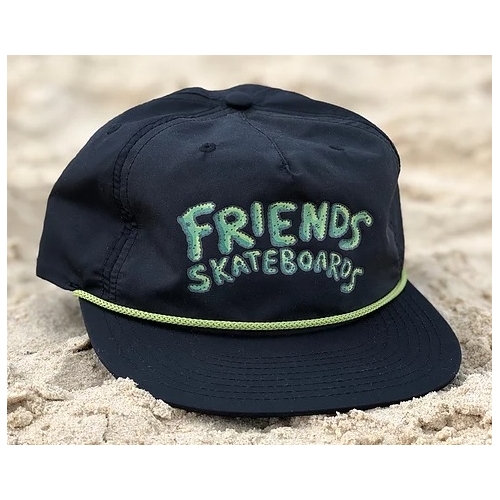 Friends Hat Nylon Black Logo