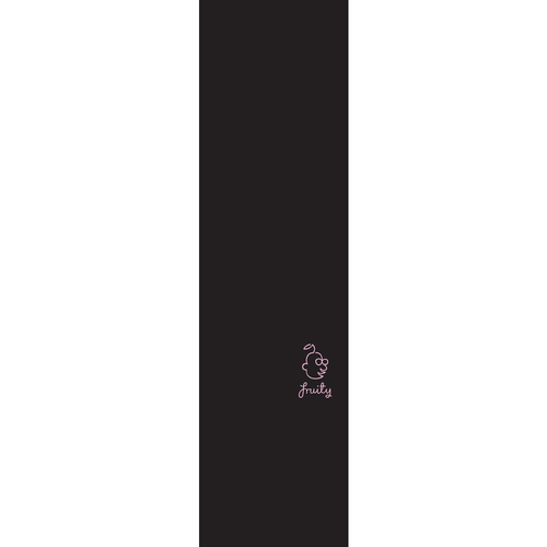 Fruity Grip Black/Baby Pink Logo
