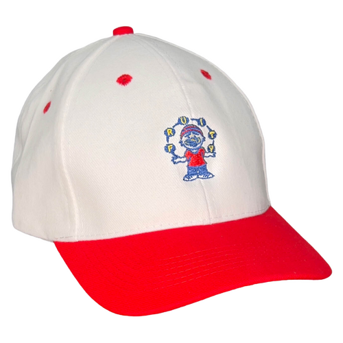 Fruity Hat Juggler Two Tone White/Red