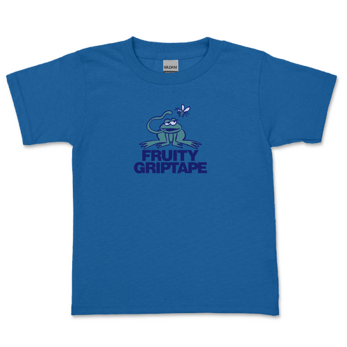 Fruity Toddler Tee Frog Royal Blue [Size: Youth 2]