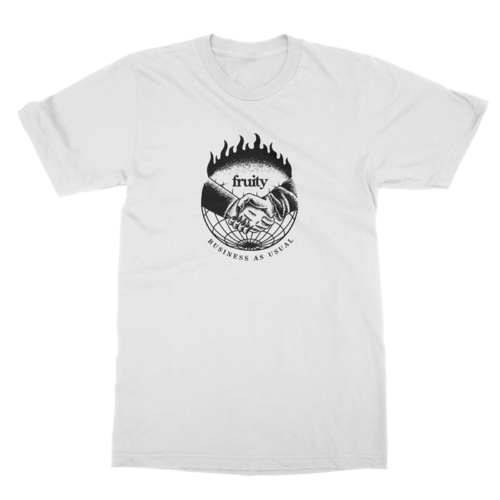 Fruity Tee Business White [Size: Mens Small]