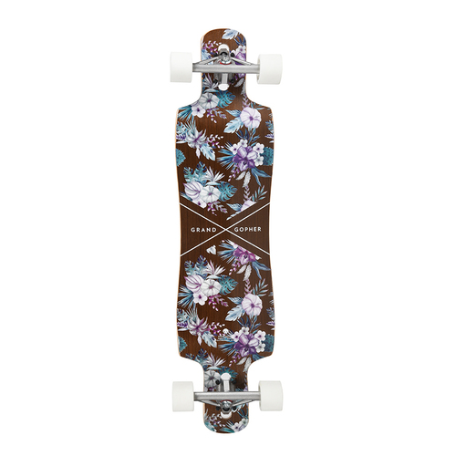 Grand Gopher Complete Floral Wood Dropdown