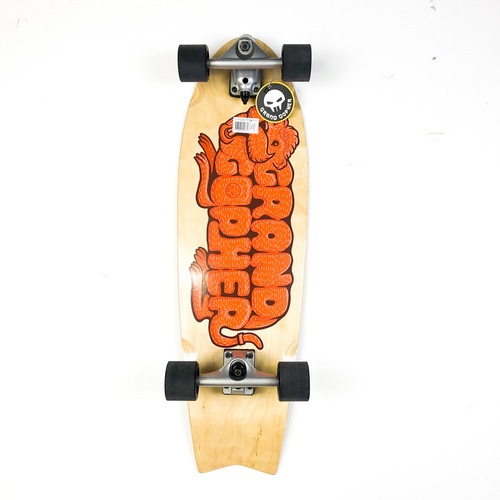 Grand Gopher Orange Gopher Swivel Truck Surfskate Cruiser