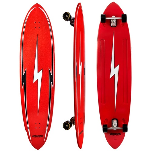 Hamboards Complete Pinger North Shore Red HST 67 inch