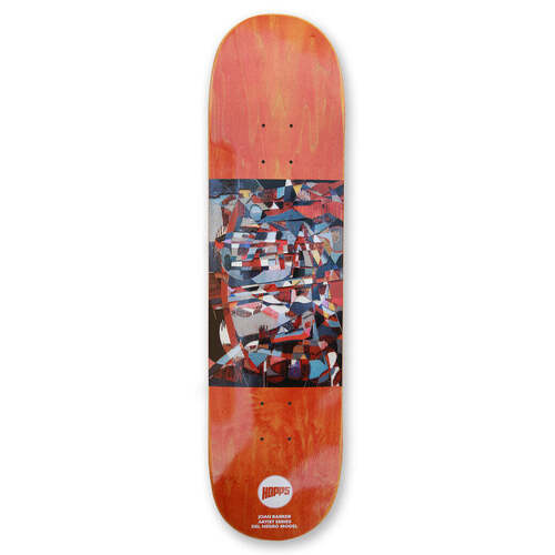 Hopps Deck Abstract Series Del Negro 8.3