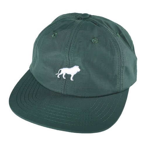 Hopps Hat Lion Nylon Emerald Snapback