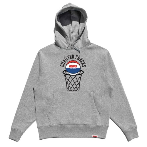 Hopps Jumper Quartersnacks Street Composite Hoodie Heather Grey [Size: Mens Large]