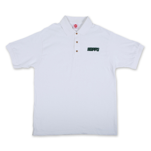 Hopps Polo Tee Shirt BigHopps White [Size: Mens Medium]