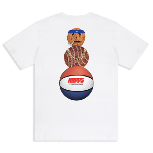 Hopps Tee Quartersnacks Snackman White [Size: Mens Medium]