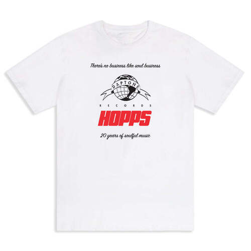 Hopps x Daptone Records Tee 20 Years White [Size: Mens Small]