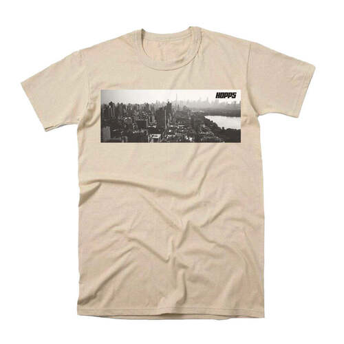 Hopps Tee NYC Skyline Sand [Size: Mens Small]