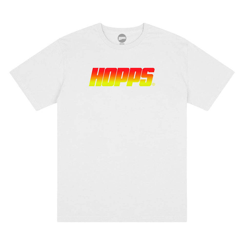 Hopps Tee BigHopps Blaze White  [Size: Mens Medium] [Colour: White]