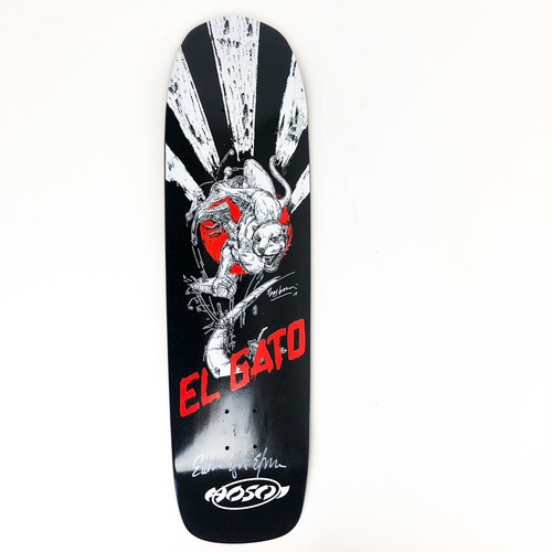 Hosoi Deck El Gato Invert Cat 8.75 (Signed)