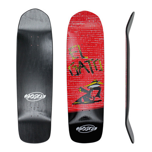 Hosoi Deck Alley Cat El Gato Black 9.25