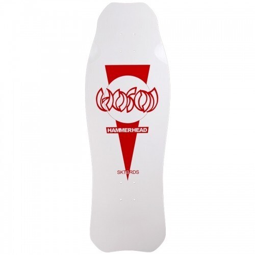 Hosoi Deck Hammerhead White/Red