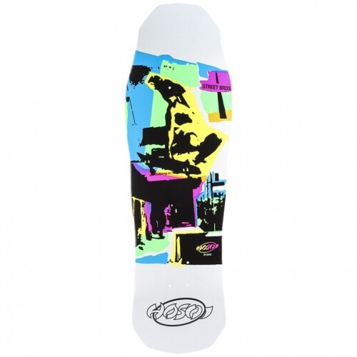 Hosoi Deck Pop Art 87 10.5 White