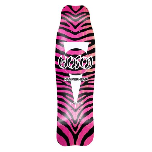 Hosoi Deck Hammerhead Zebra Stripe Stain 8.75 Pink