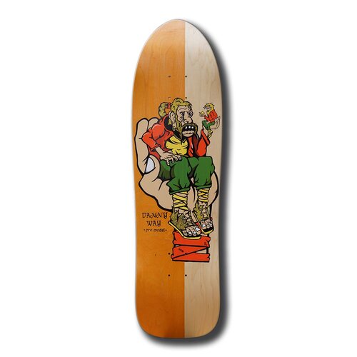 H-Street Deck 9.8 inch Danny Way Giant Split Veneer OG Collector Hell Concave