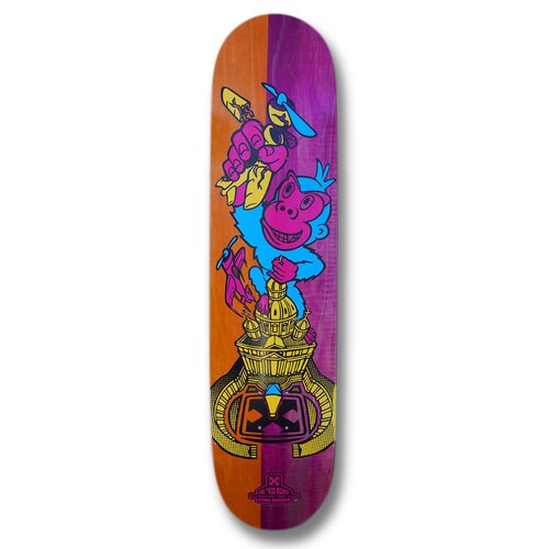 H-Street Deck 7.75 inch Kid Kong Split Veneer