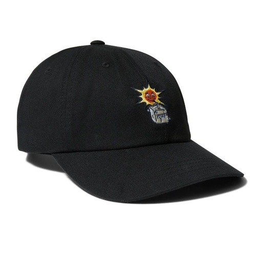 Huf Hat Sippin Sun CV 6 Panel Black