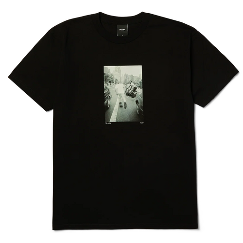 Huf Tee Fight The Traffic Black [Size: Mens Large] [Colour: Black]