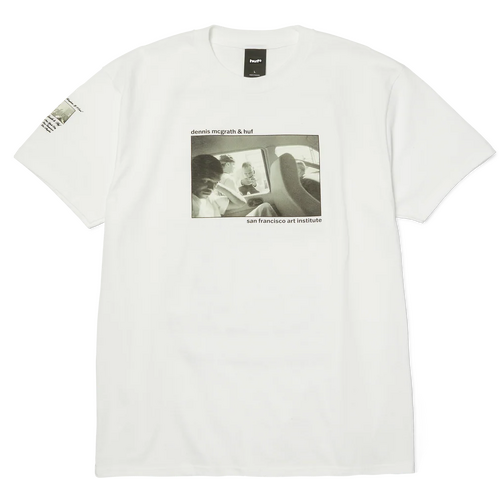 Huf Tee Paved With Gold White [Size: Mens Large] [Colour: White]