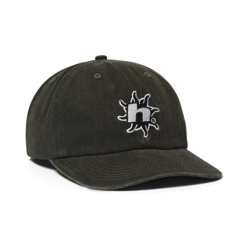 Huf Hat Sol Denim 6 Panel CV Cap Washed Black