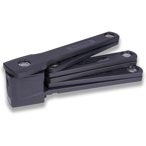 inokim Flat Plate Padlock Lock Black Anti-Theft 