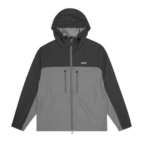 Huf Jacket Standard Shell 3 Black/Grey [Size: Mens Medium]