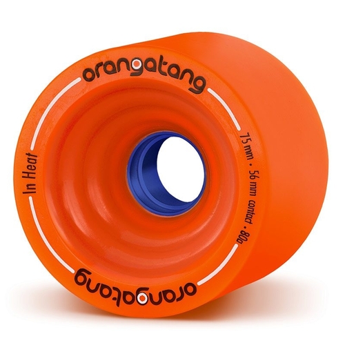 Orangatang Wheels In Heat 75mm 80a Orange