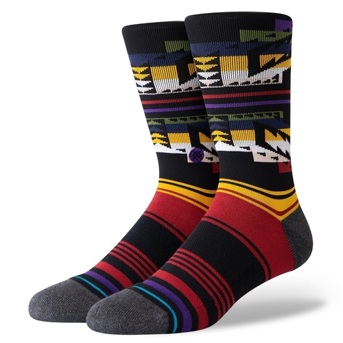 Stance Socks Collision Black US 9-12