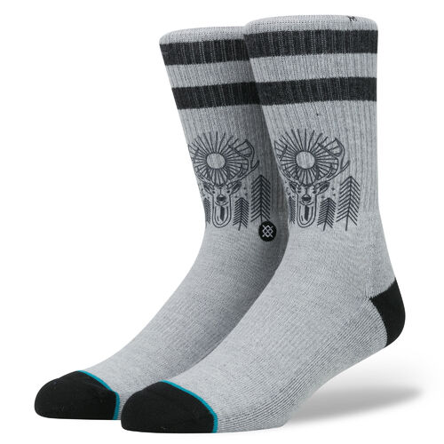 Stance Socks Peaceful Grey US 9-12