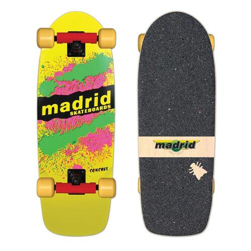Madrid Complete OG Cruiser Explosion Yellow/Green/Yellow 29.25 x 9.5
