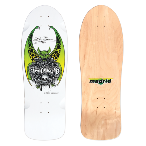 Madrid Deck OG Cruiser Beau Brown White 30.75 x 10.25