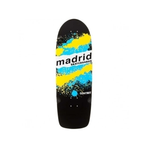 Madrid Deck OG Cruiser Explosion Black/Blue/Yellow 29.25 x 9.5