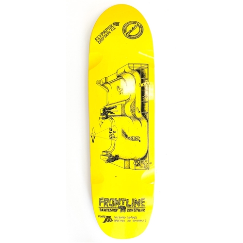 Madrid Deck Konstanz Skatepark Gnarwhal Shape 9.125